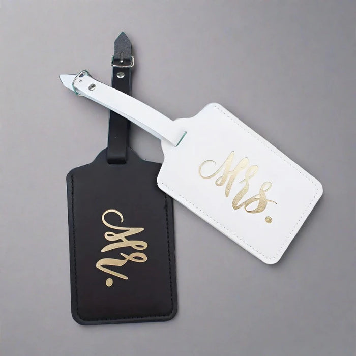 Mr & Mrs Luggage Tags