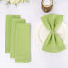 8Pcs Cotton Napkins 40X40CM Plain Washed Cotton Towel Dining Place Mats Wedding Party Restaurant Kitchen Cloths Table Decor