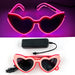 LED Just Married Glasses Wedding Party Bridal Shower Bride to Be Gift Wedding Decorations for Ceremony Light Married Sunglasses