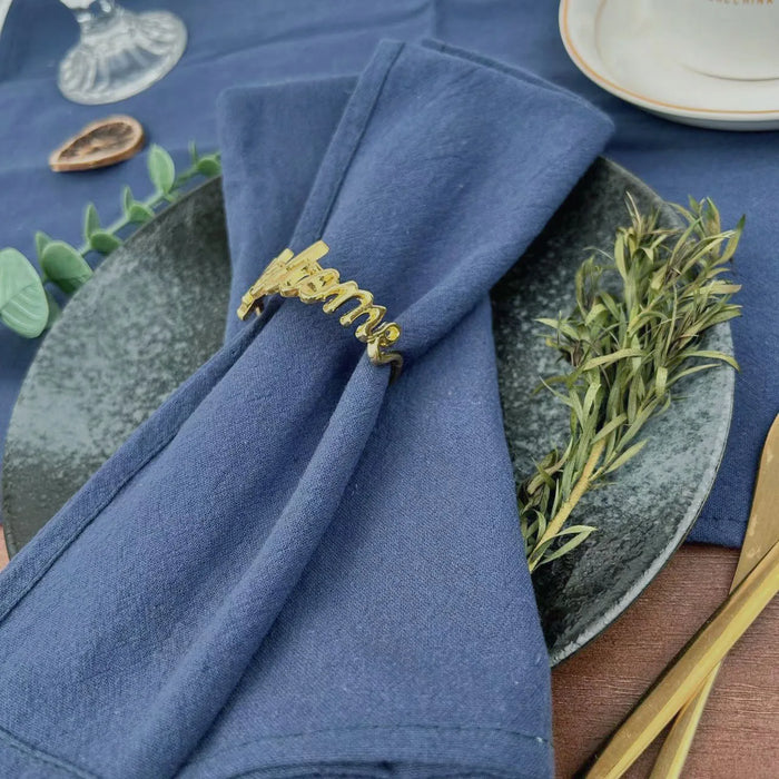 8Pcs Cotton Napkins 40X40CM Plain Washed Cotton Towel Dining Place Mats Wedding Party Restaurant Kitchen Cloths Table Decor