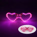 LED Just Married Glasses Wedding Party Bridal Shower Bride to Be Gift Wedding Decorations for Ceremony Light Married Sunglasses