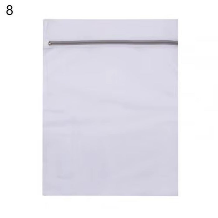 Laundry Bag Eco Friendly Grid Design Polyester Clothes Washing Mesh Bag for Home Clothes Net Laundry Bag