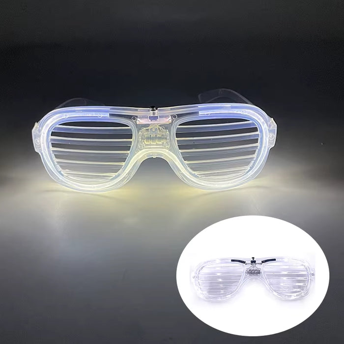 LED Just Married Glasses Wedding Party Bridal Shower Bride to Be Gift Wedding Decorations for Ceremony Light Married Sunglasses