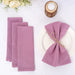 8Pcs Cotton Napkins 40X40CM Plain Washed Cotton Towel Dining Place Mats Wedding Party Restaurant Kitchen Cloths Table Decor
