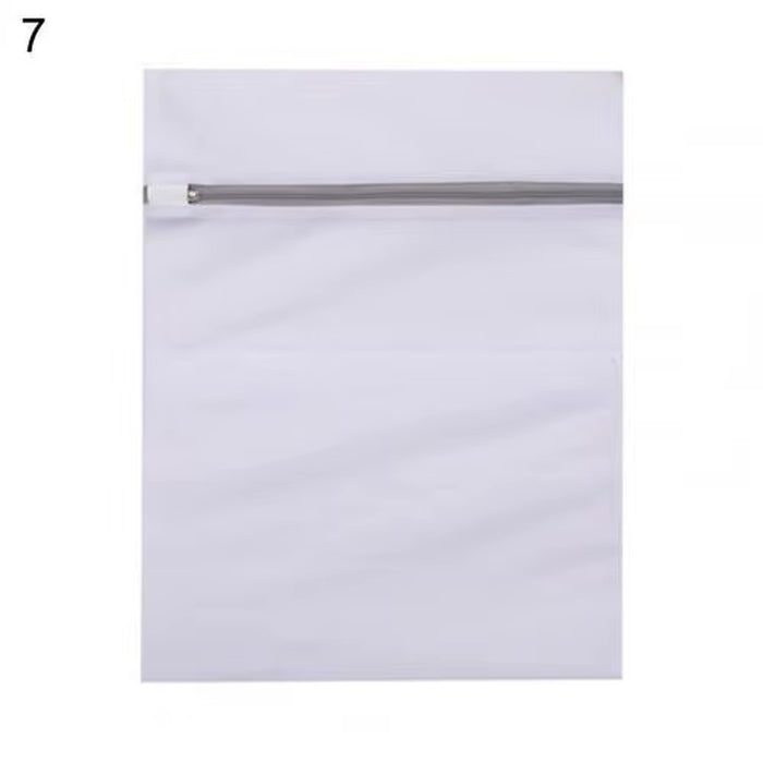 Laundry Bag Eco Friendly Grid Design Polyester Clothes Washing Mesh Bag for Home Clothes Net Laundry Bag