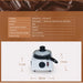 40W Mini Electric Chocolate Melting Machine Single Pot Ceramic Non-Stick Pot Tempering Cylinder Melter Pan 220V 110V