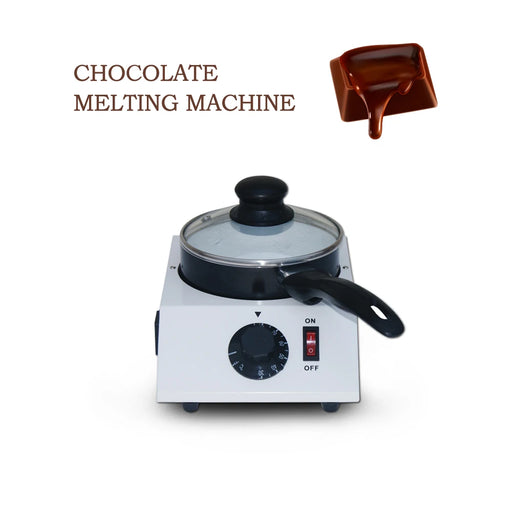 40W Mini Electric Chocolate Melting Machine Single Pot Ceramic Non-Stick Pot Tempering Cylinder Melter Pan 220V 110V