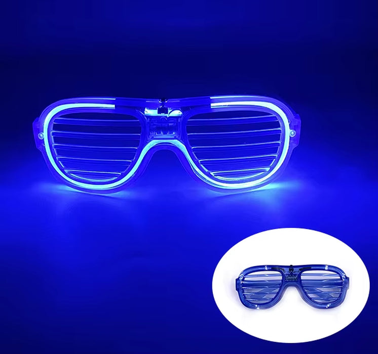 LED Just Married Glasses Wedding Party Bridal Shower Bride to Be Gift Wedding Decorations for Ceremony Light Married Sunglasses