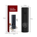 Electric Salt and Pepper Grinder with Adjustable Coarseness Refillable Mill Battery Powered Kitchen Gadget