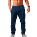 Men's Breathable Cotton Linen Trousers - Solid Color Streetwear for Autumn (Sizes S-3XL)