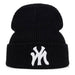 Unisex WY Letter Embroidered Beanies - Warm Autumn Winter Caps for Men and Women