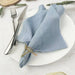 8Pcs Cotton Napkins 40X40CM Plain Washed Cotton Towel Dining Place Mats Wedding Party Restaurant Kitchen Cloths Table Decor