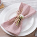 8Pcs Cotton Napkins 40X40CM Plain Washed Cotton Towel Dining Place Mats Wedding Party Restaurant Kitchen Cloths Table Decor