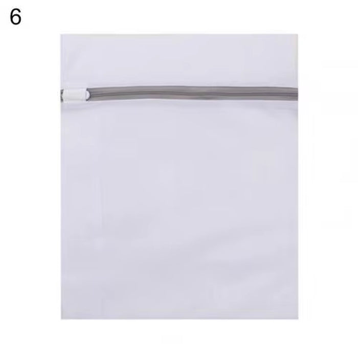 Laundry Bag Eco Friendly Grid Design Polyester Clothes Washing Mesh Bag for Home Clothes Net Laundry Bag