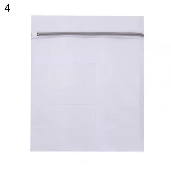 Laundry Bag Eco Friendly Grid Design Polyester Clothes Washing Mesh Bag for Home Clothes Net Laundry Bag