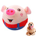 Electronic Pet Dog Toy Ball Pet Bouncing Jump Balls Talking Interactive Dog Plush Doll Toys New Gift Bounce Boredom Toys