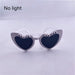 LED Just Married Glasses Wedding Party Bridal Shower Bride to Be Gift Wedding Decorations for Ceremony Light Married Sunglasses