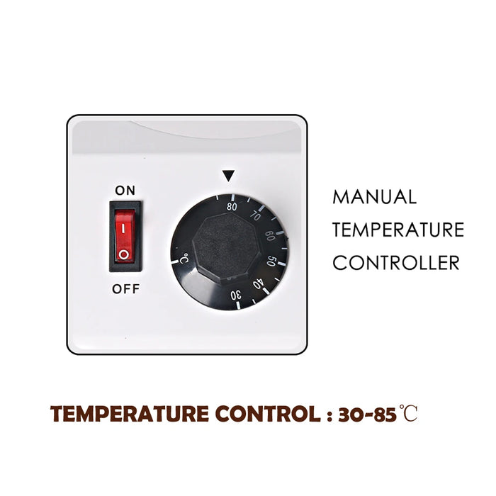 40W Mini Electric Chocolate Melting Machine Single Pot Ceramic Non-Stick Pot Tempering Cylinder Melter Pan 220V 110V